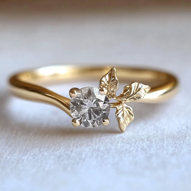 gold Engagement Rings